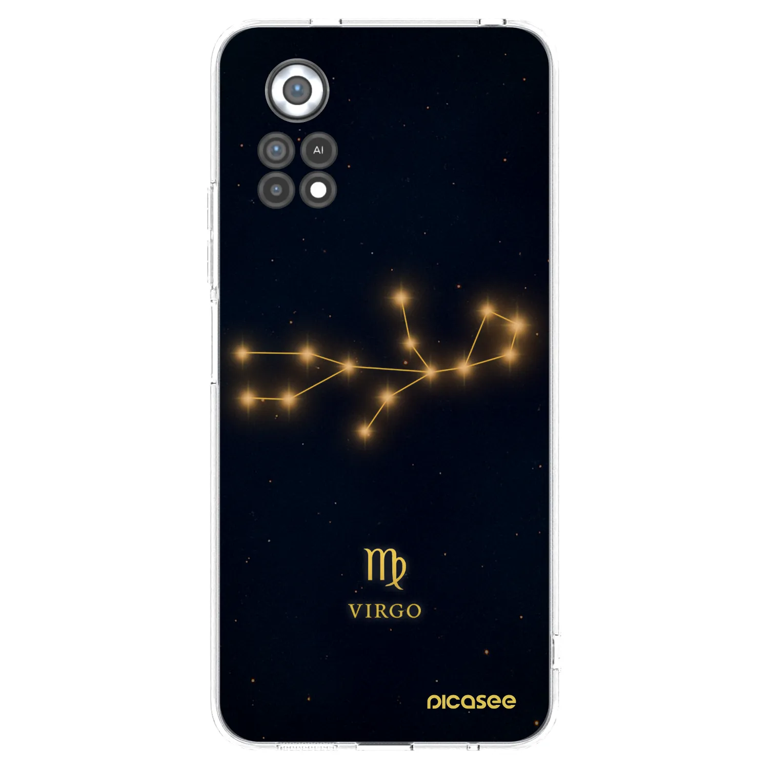Picasee Xiaomi Poco X4 Pro 5G Hülle - Transparentes Silikon - VIRGO