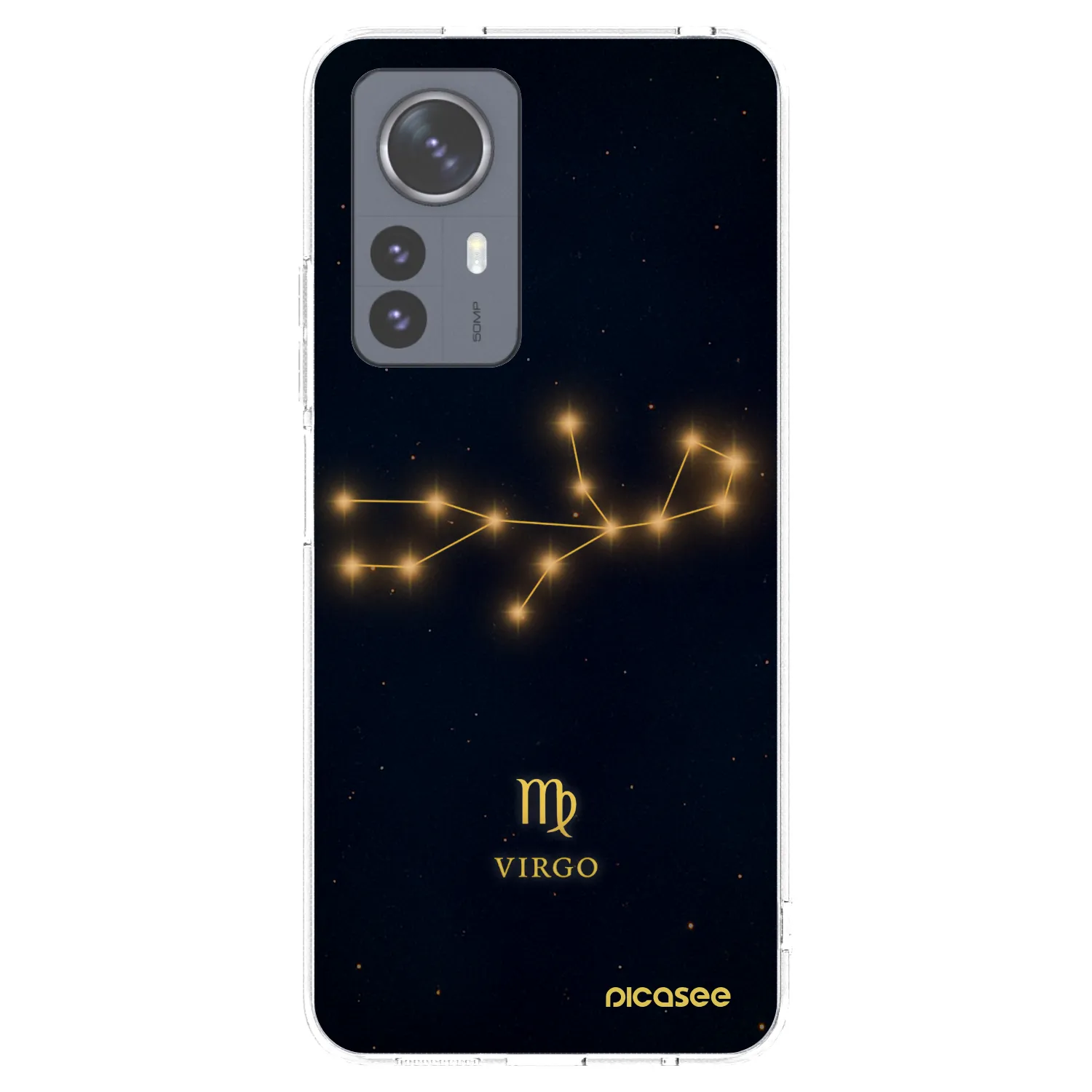 Picasee Xiaomi 12 Pro Hülle - Transparentes Silikon - VIRGO