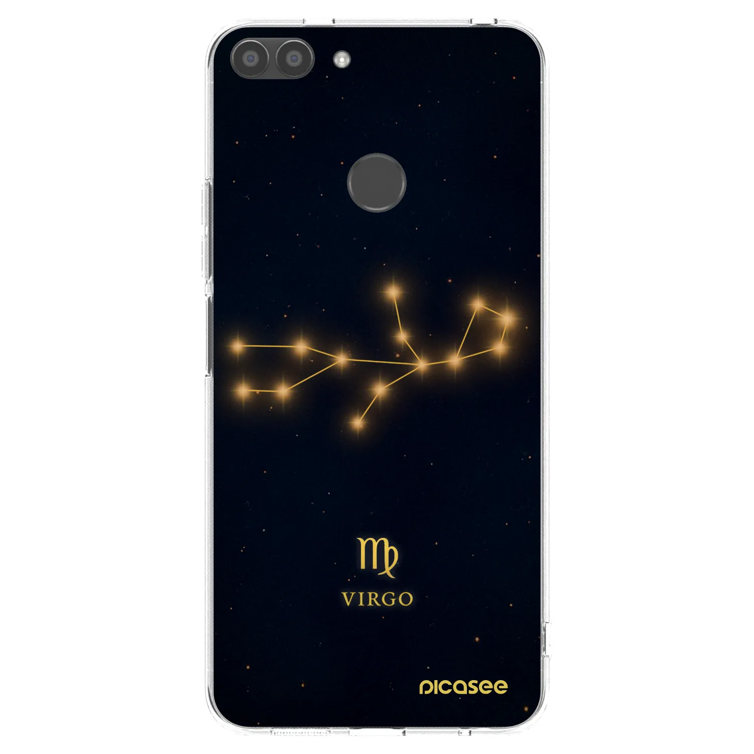 Picasee Huawei P Smart Hülle - Transparentes Silikon - VIRGO