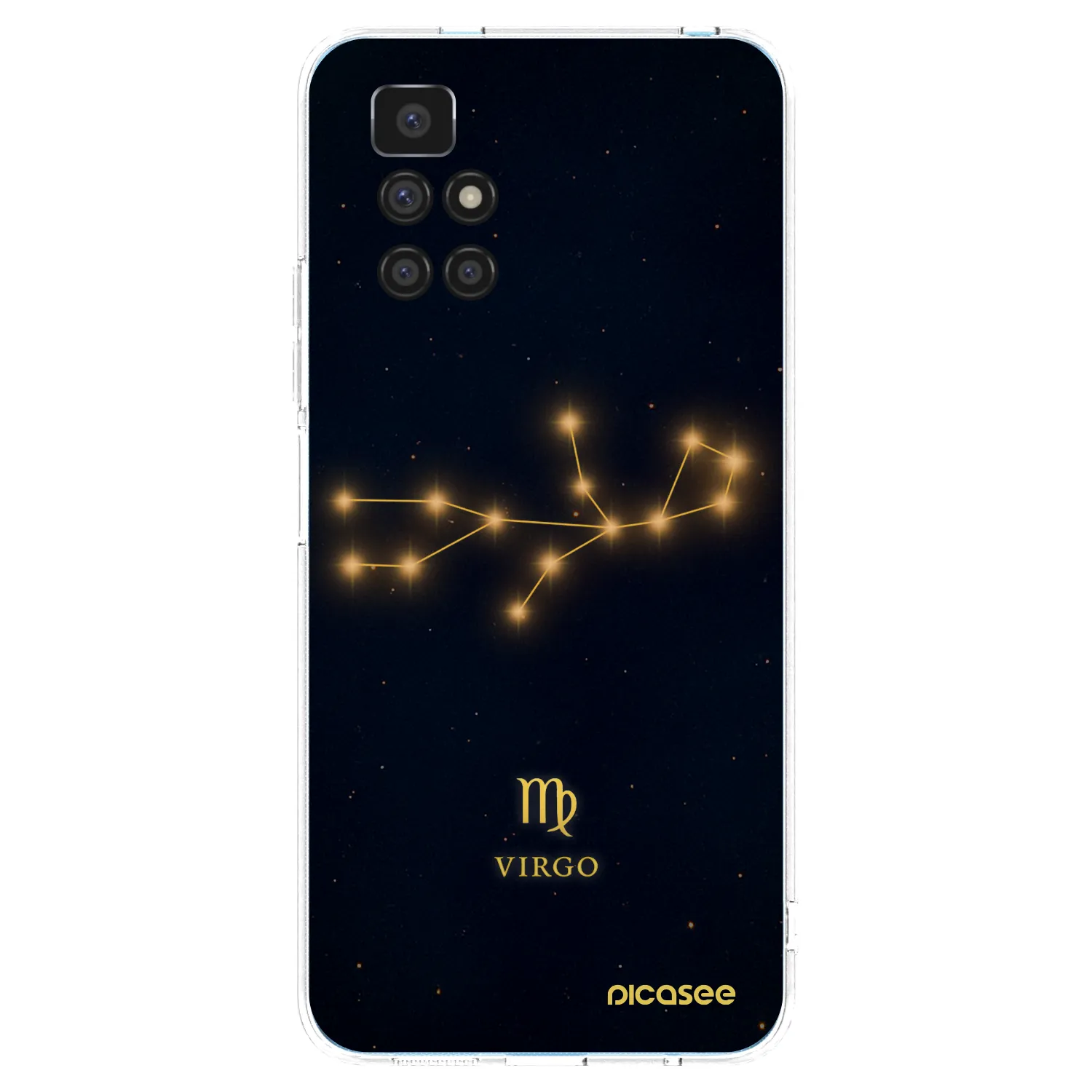 Picasee Xiaomi Redmi 10 (2022) Hülle - Transparentes Silikon - VIRGO