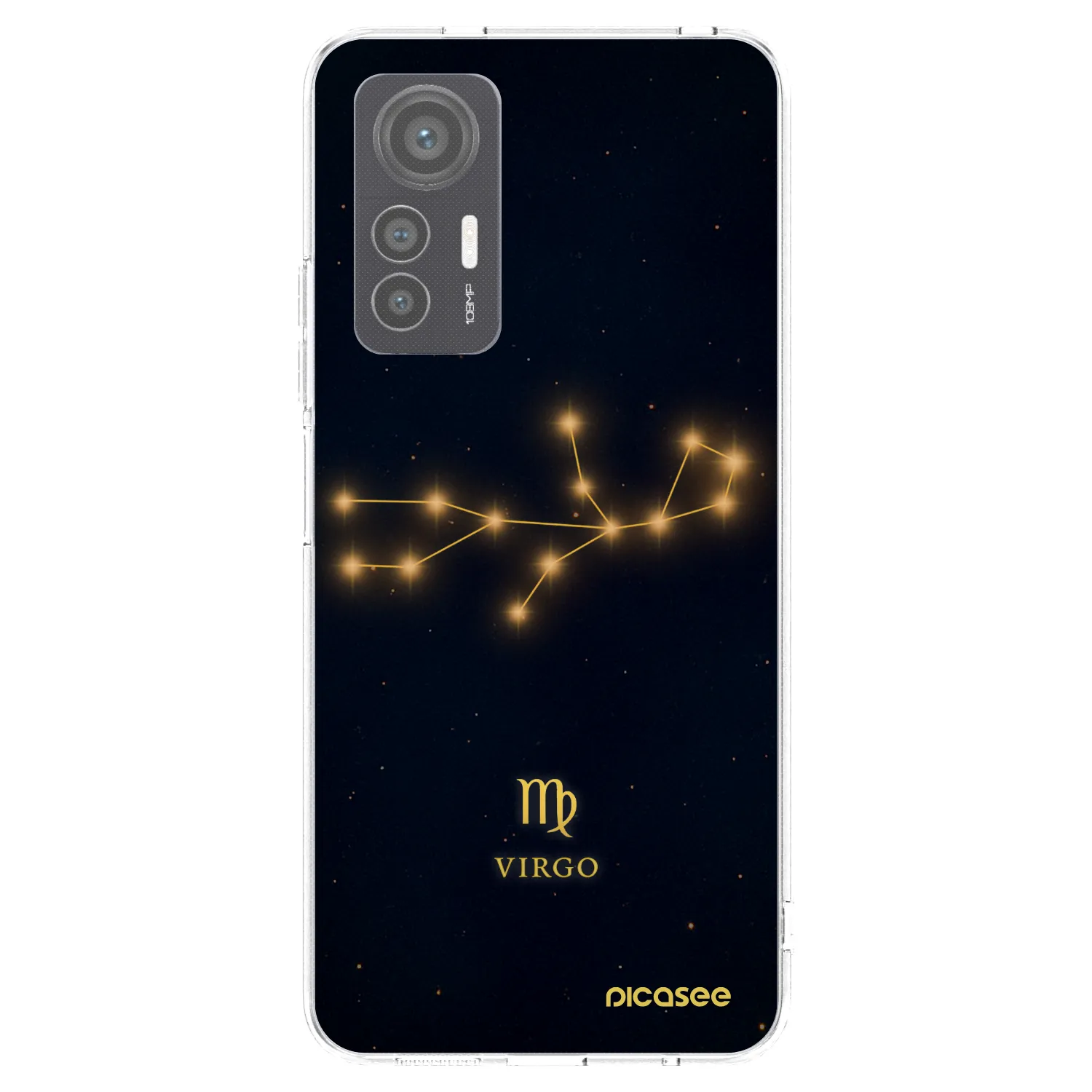 Picasee Xiaomi 12 Lite Hülle - Transparentes Silikon - VIRGO