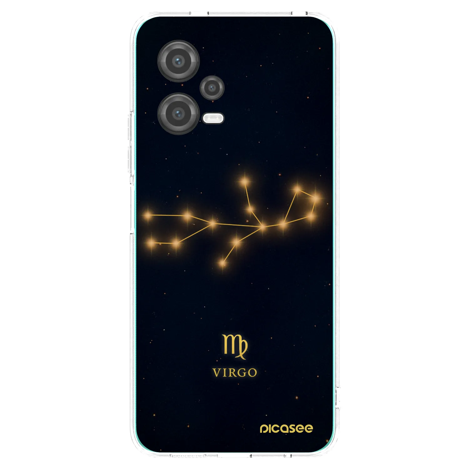 Picasee Xiaomi Poco X5 Hülle - Transparentes Silikon - VIRGO