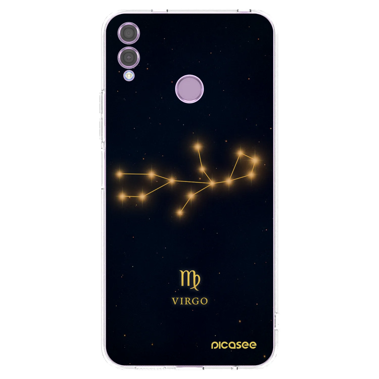 Picasee Honor 8X Hülle - Transparentes Silikon - VIRGO