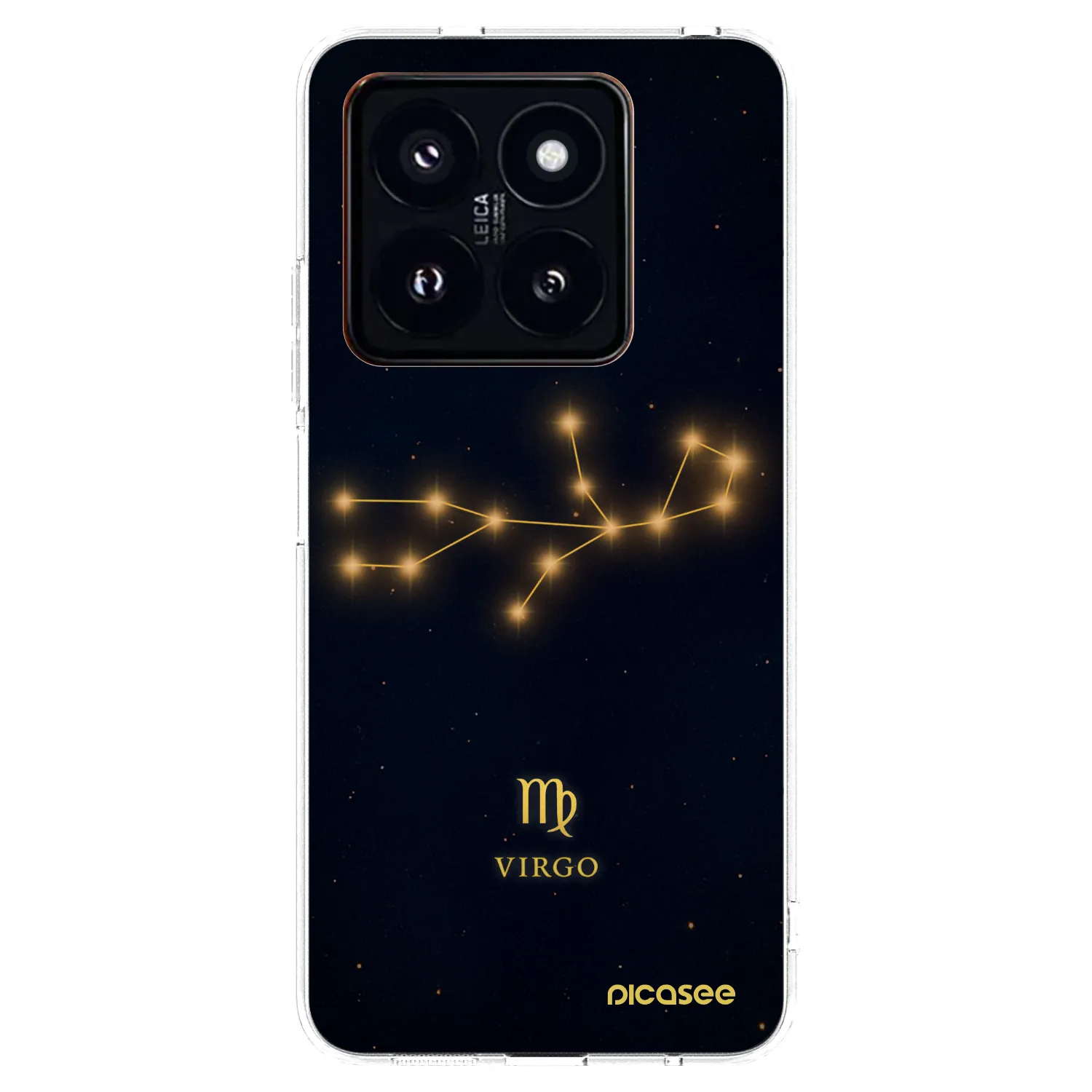 Picasee Xiaomi 14 Pro Hülle - Transparentes Silikon - VIRGO