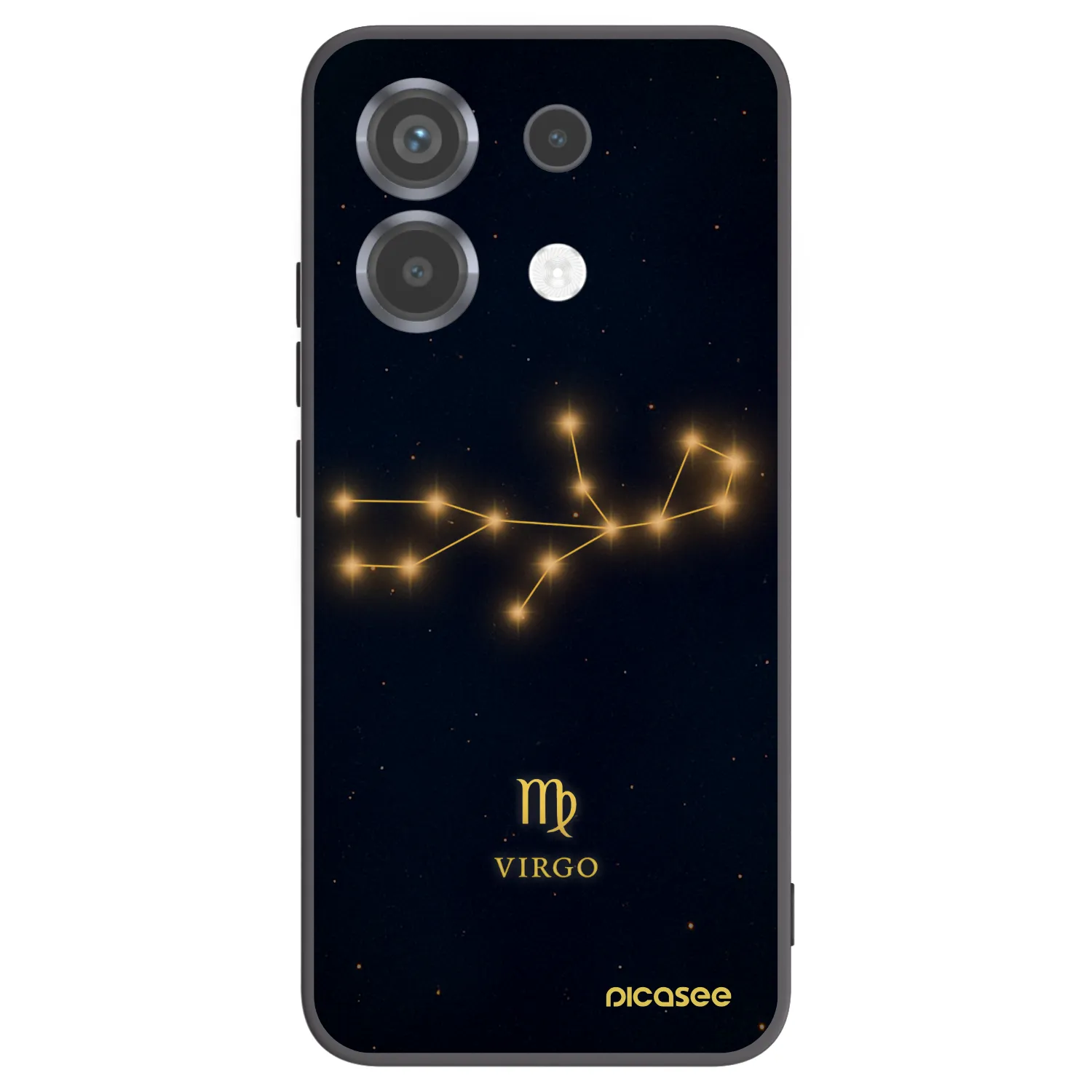 Picasee Xiaomi Poco X6 Hülle - Schwarzes Silikon - VIRGO