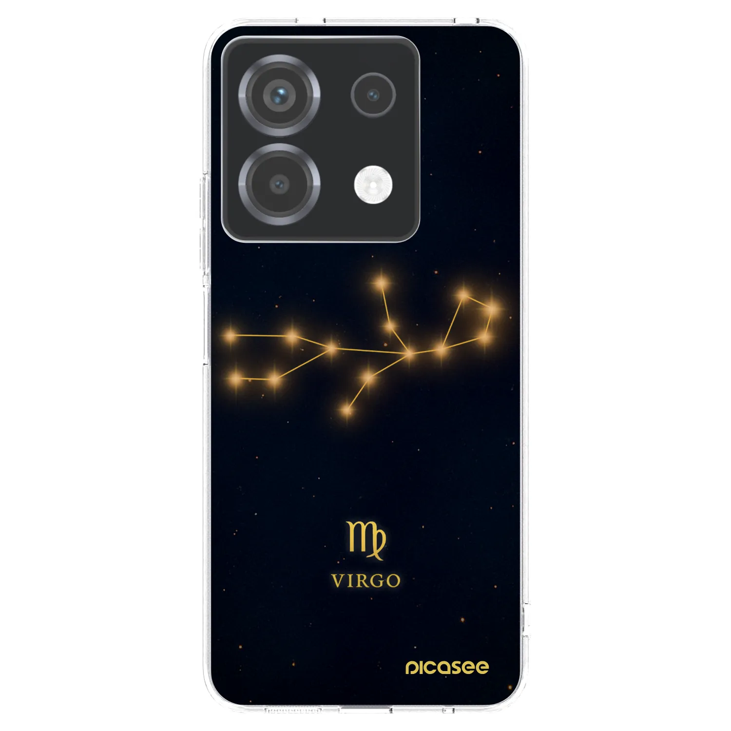 Picasee Xiaomi Poco X6 Hülle - Transparentes Silikon - VIRGO