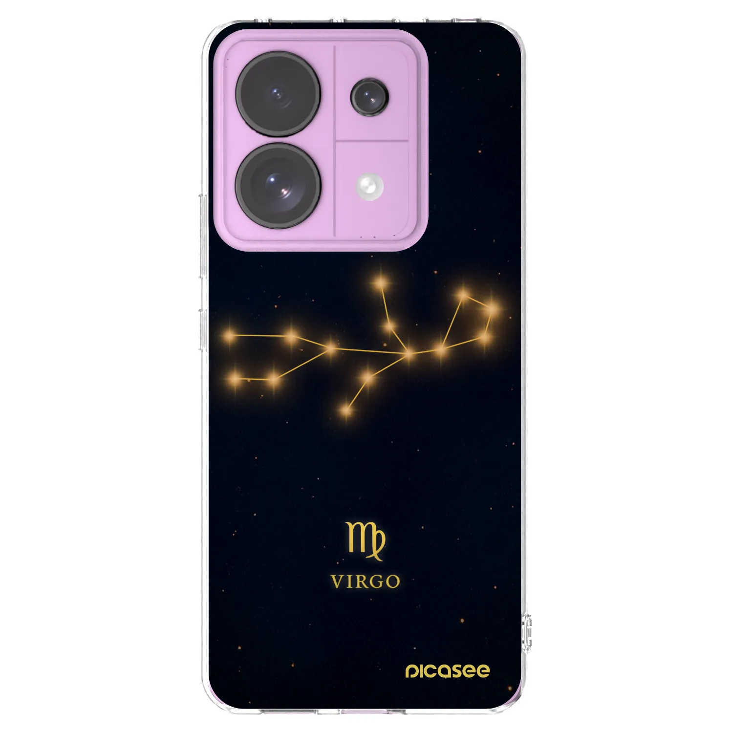 Picasee Xiaomi Redmi Note 13 Pro 5G Hülle - Transparentes Silikon - VIRGO