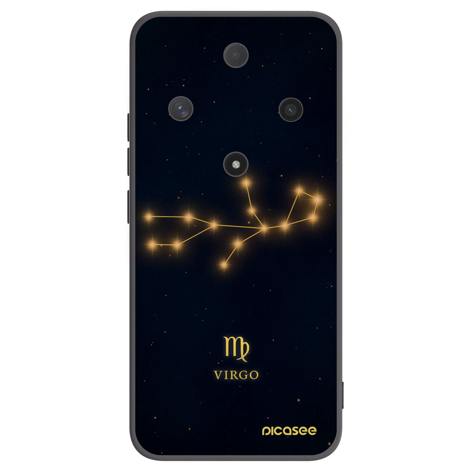 Picasee Honor Magic6 Lite 5G Hülle - Schwarzes Silikon - VIRGO