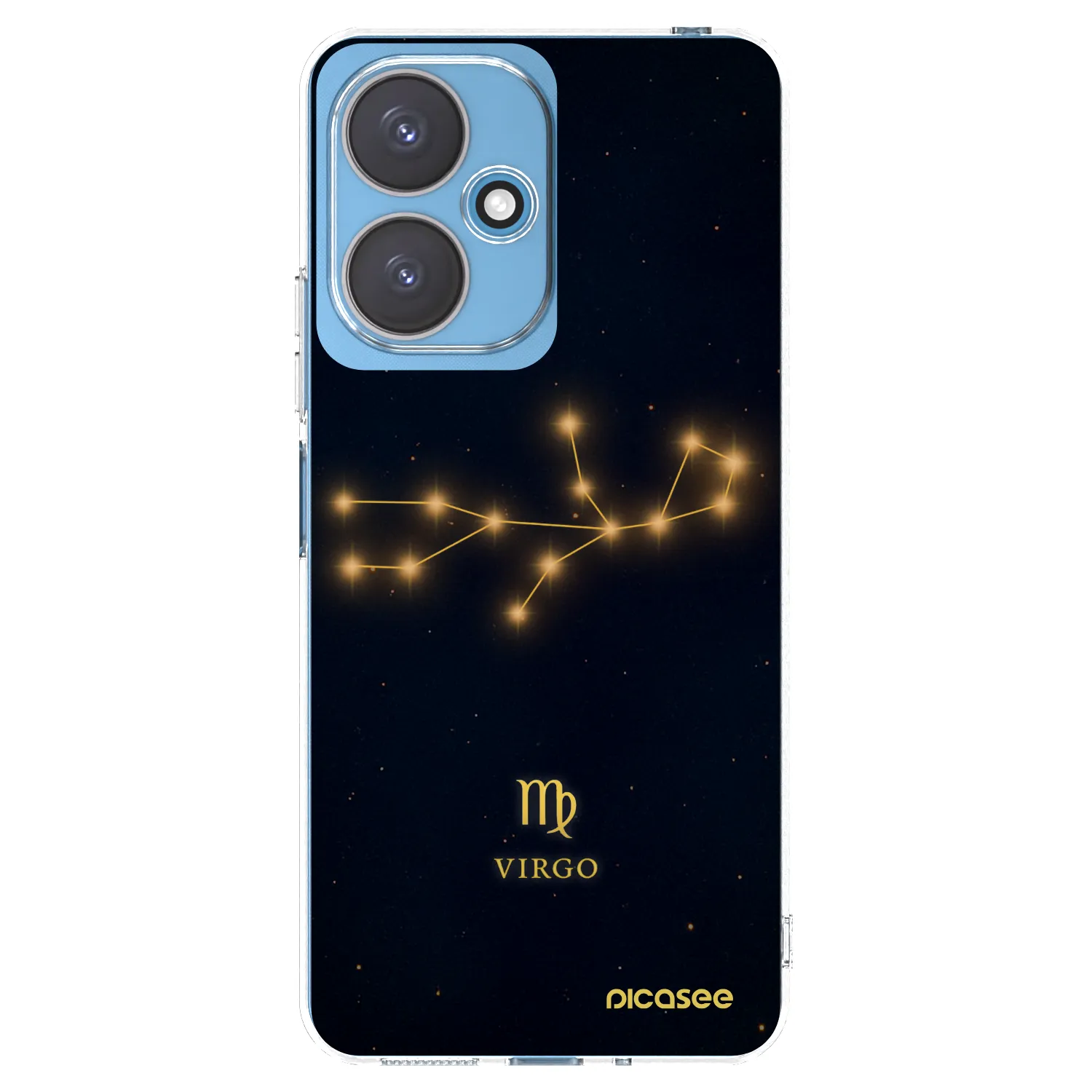 Picasee Xiaomi Redmi 13C 5G Hülle - Transparentes Silikon - VIRGO