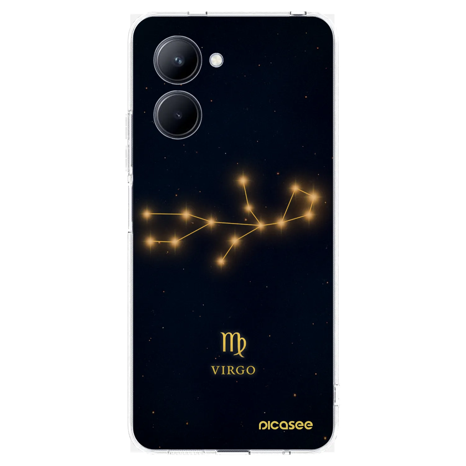 Picasee Realme C33 (2023) Hülle - Transparentes Silikon - VIRGO