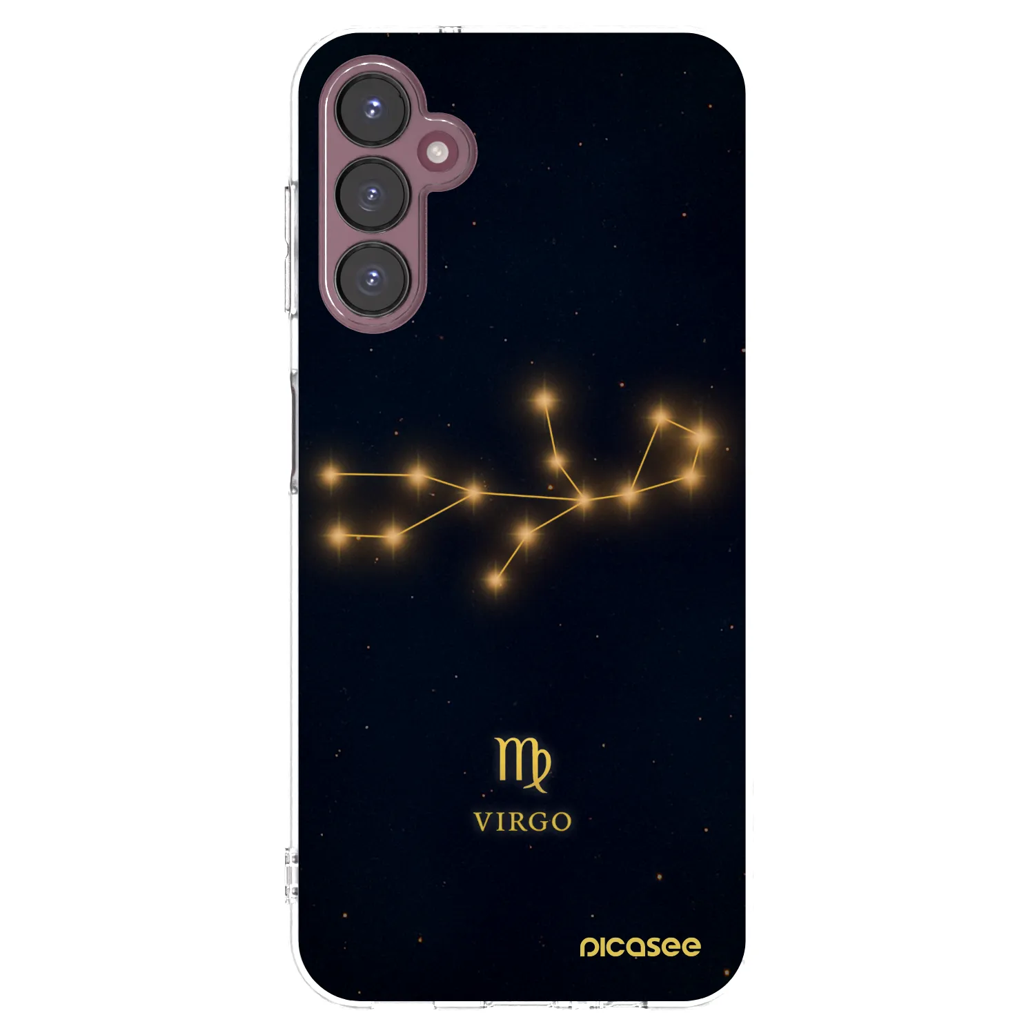 Picasee Samsung Galaxy A05s A057G Hülle - Transparentes Silikon - VIRGO