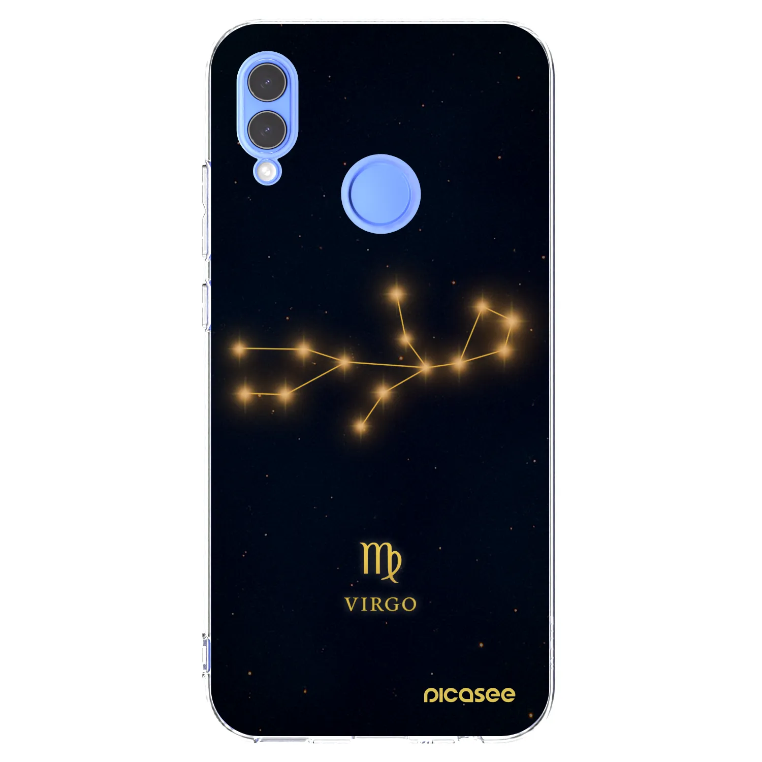 Picasee Huawei P Smart 2019 Hülle - Transparentes Silikon - VIRGO