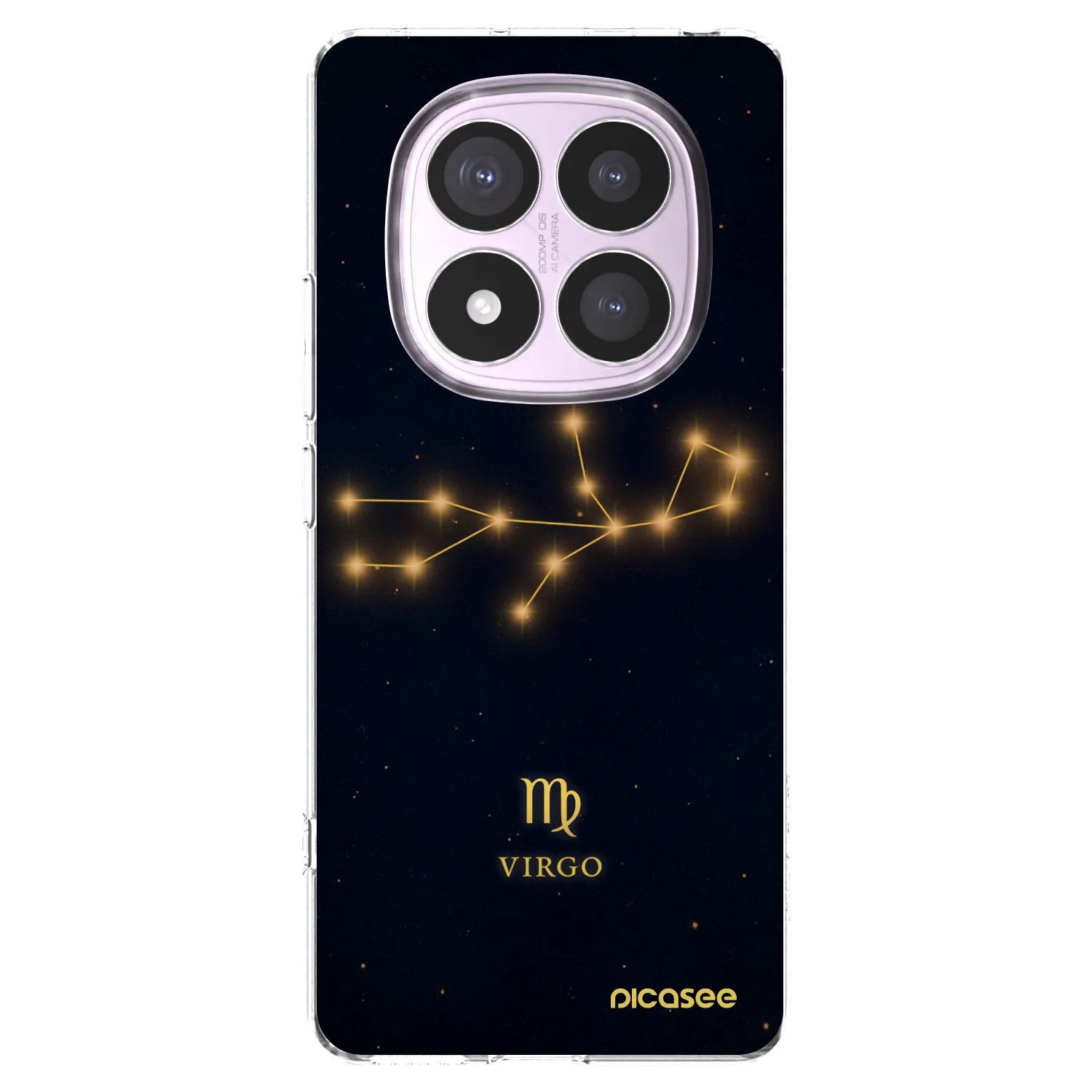 Picasee Xiaomi Redmi Note 14 Pro 5G Hülle - Transparentes Silikon - VIRGO