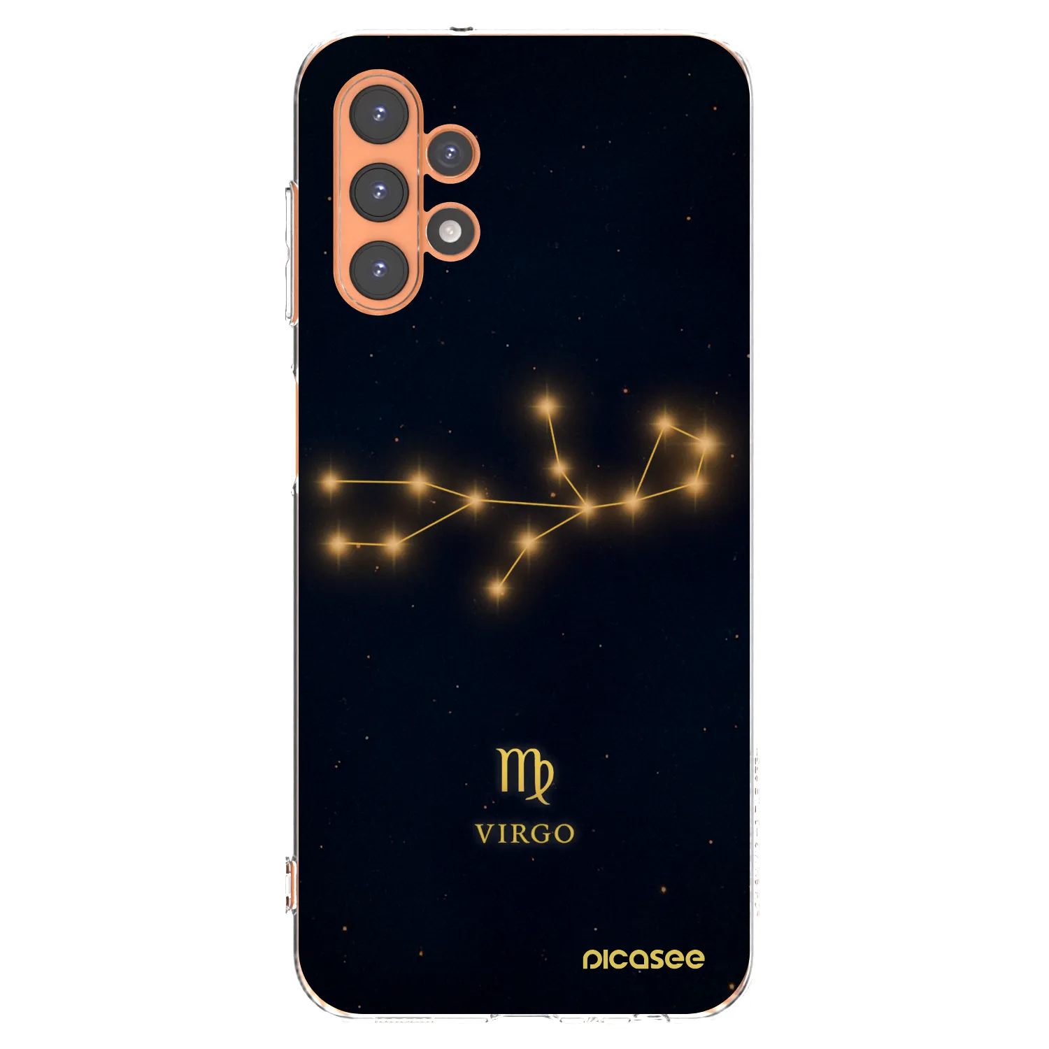 Picasee Samsung Galaxy A13 5G Hülle - Transparentes Silikon - VIRGO