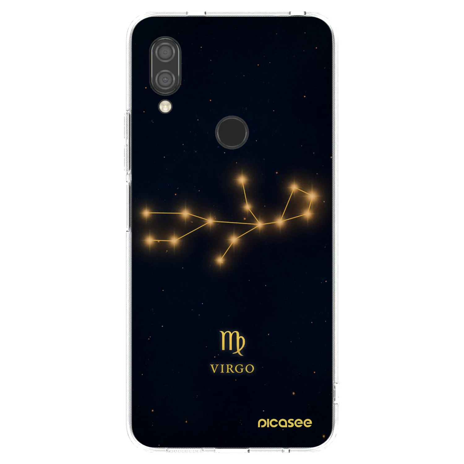 Picasee Xiaomi Redmi 7 Hülle - Transparentes Silikon - VIRGO