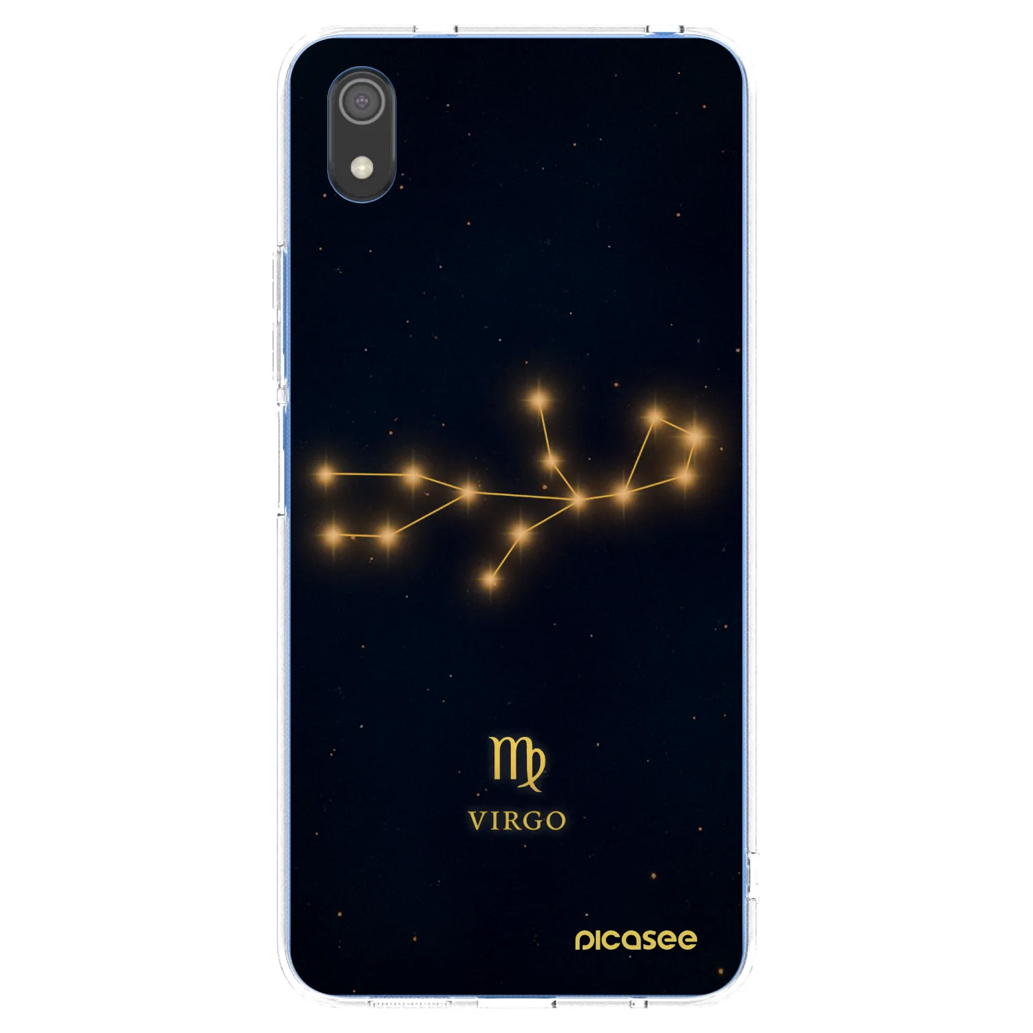 Picasee Xiaomi Redmi 7A Hülle - Transparentes Silikon - VIRGO
