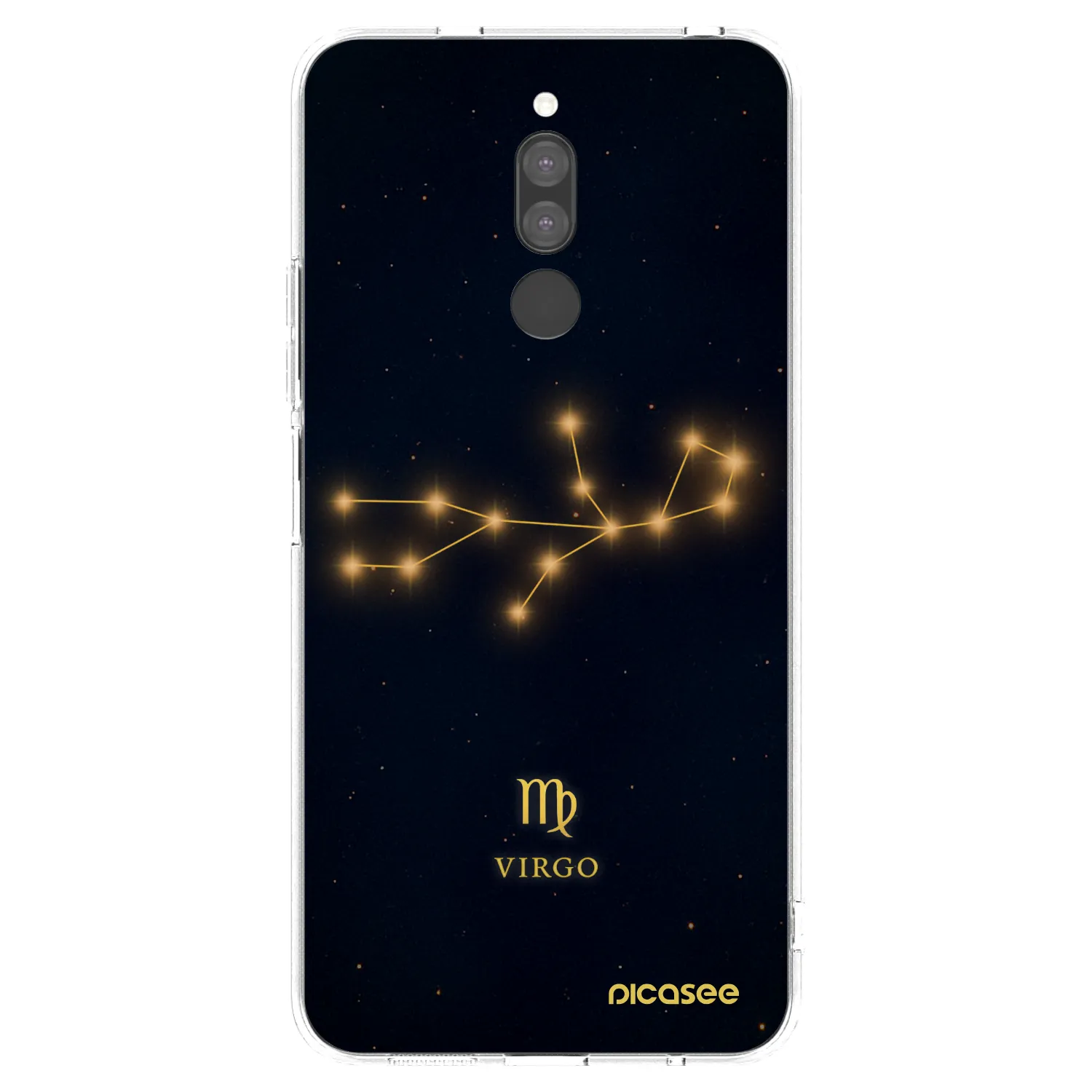 Picasee Xiaomi Redmi 8 Hülle - Transparentes Silikon - VIRGO