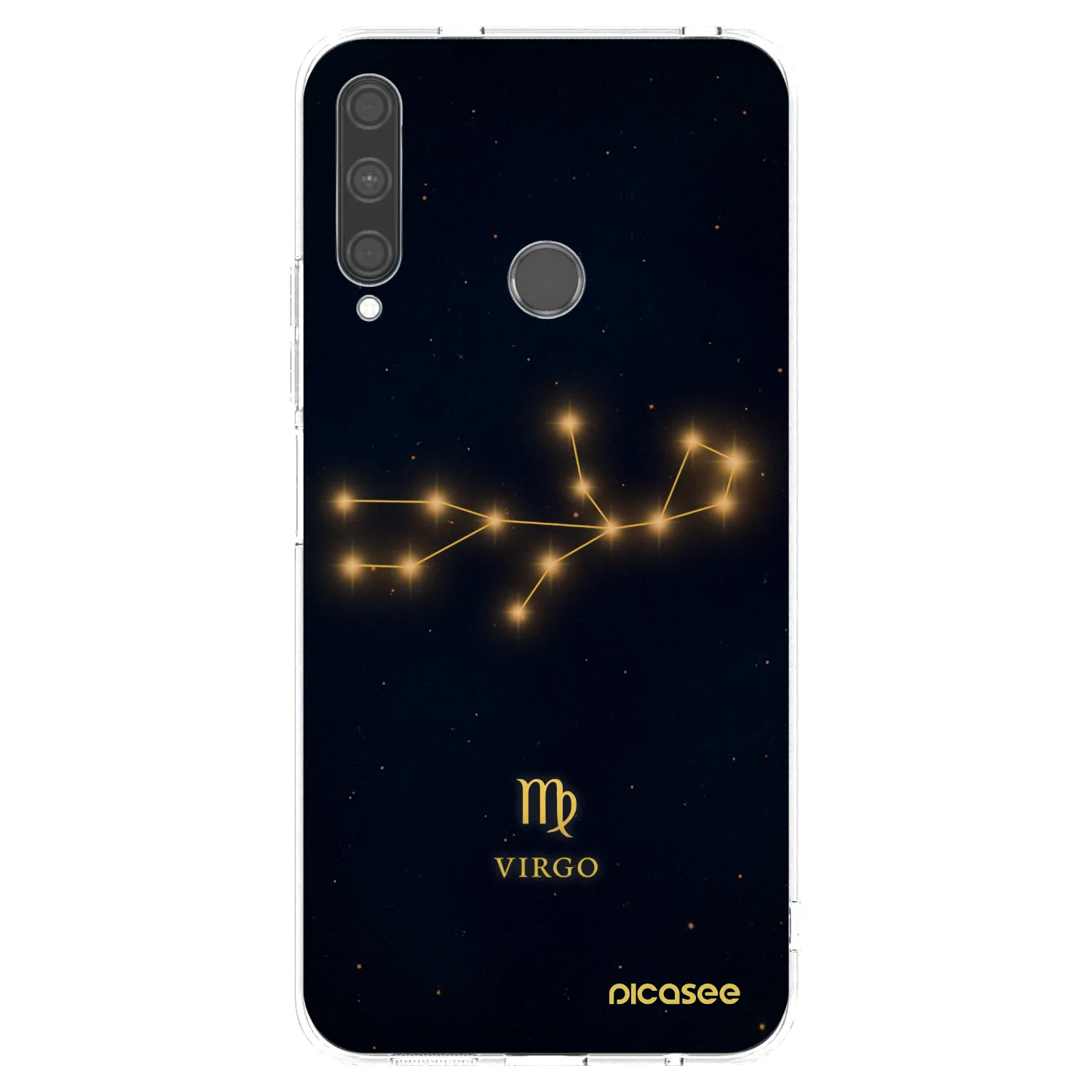 Picasee Huawei P40 Lite E Hülle - Transparentes Silikon - VIRGO