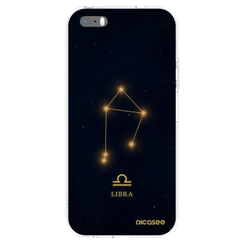 Picasee Apple iPhone 6 Plus/6S Plus Hülle - Transparentes Silikon - LIBRA