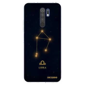 Picasee Xiaomi Redmi 9 Hülle - Transparentes Silikon - LIBRA