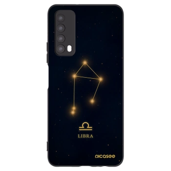 Picasee Huawei P Smart 2021 Hülle - Schwarzes Silikon - LIBRA