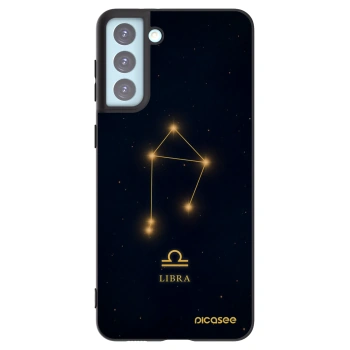 Picasee Samsung Galaxy S21+ 5G G996F Hülle - Schwarzes Silikon - LIBRA