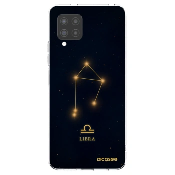 Picasee Samsung Galaxy A42 A426B Hülle - Transparentes Silikon - LIBRA