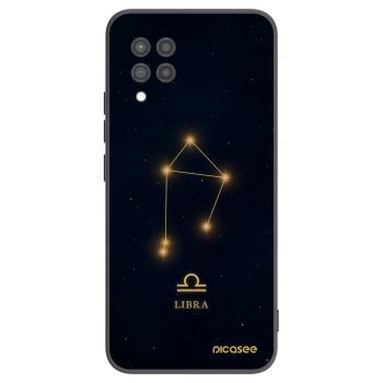 Picasee Samsung Galaxy A42 A426B Hülle - Schwarzes Silikon - LIBRA