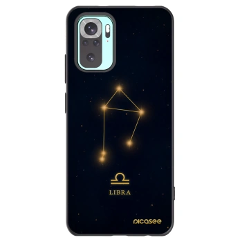 Picasee Xiaomi Redmi Note 10 Pro Hülle - Schwarzes Silikon - LIBRA