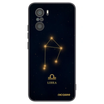 Picasee Xiaomi Poco F3 Hülle - Schwarzes Silikon - LIBRA