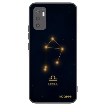 Picasee Xiaomi Redmi Note 10 5G Hülle - Schwarzes Silikon - LIBRA