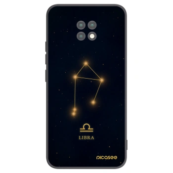 Picasee Xiaomi Redmi Note 9T Hülle - Schwarzes Silikon - LIBRA
