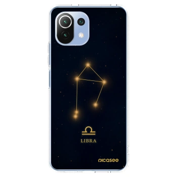 Picasee Xiaomi 11 Lite 5G NE Hülle - Transparentes Silikon - LIBRA