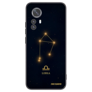 Picasee Xiaomi 12 Pro Hülle - Schwarzes Silikon - LIBRA
