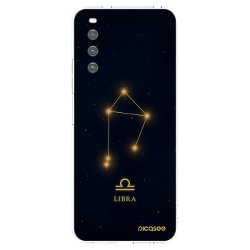 Picasee Sony Xperia 10 IV 5G Hülle - Transparentes Silikon - LIBRA