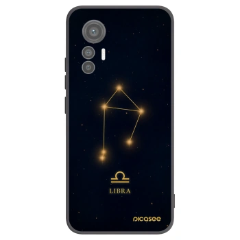 Picasee Xiaomi 12 Lite Hülle - Schwarzes Silikon - LIBRA