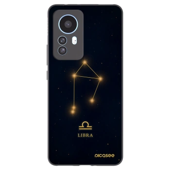 Picasee Xiaomi 12T Hülle - Schwarzes Silikon - LIBRA