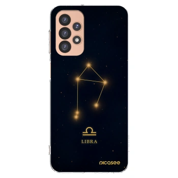 Picasee Samsung Galaxy A23 A236B 5G Hülle - Transparentes Silikon - LIBRA