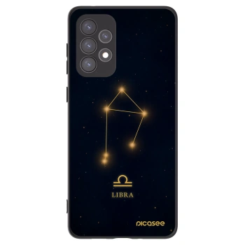 Picasee Samsung Galaxy A73 5G Hülle - Schwarzes Silikon - LIBRA