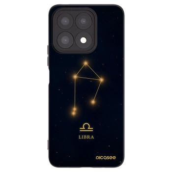 Picasee Honor X8a Hülle - Schwarzes Silikon - LIBRA