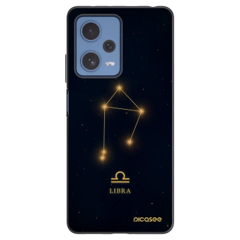 Picasee Xiaomi Redmi Note 12 Pro 5G Hülle - Schwarzes Silikon - LIBRA