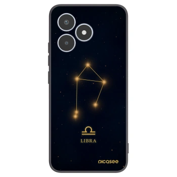 Picasee Realme C53 Hülle - Schwarzes Silikon - LIBRA