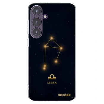 Picasee Samsung Galaxy S24+ S926B 5G Hülle - Transparentes Silikon - LIBRA