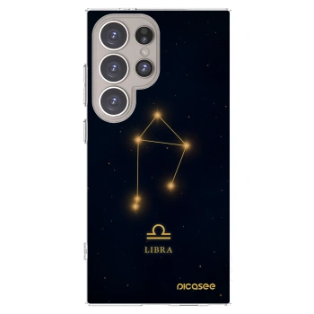 Picasee Samsung Galaxy S24 Ultra S928B 5G Hülle - Transparentes Silikon - LIBRA
