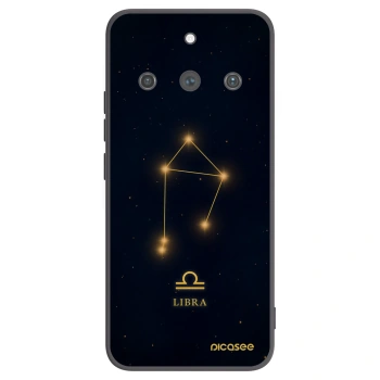 Picasee Realme 11 Pro+ Hülle - Schwarzes Silikon - LIBRA