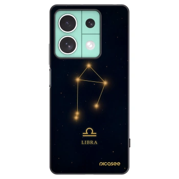 Picasee Xiaomi Redmi Note 13 5G Hülle - Schwarzes Silikon - LIBRA