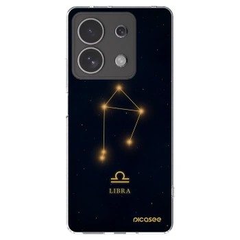 Picasee Xiaomi Redmi Note 13 4G Hülle - Transparentes Silikon - LIBRA