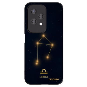 Picasee Honor 200 Lite Hülle - Schwarzes Silikon - LIBRA