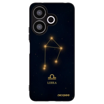 Picasee Xiaomi Redmi 13 4G Hülle - Schwarzes Silikon - LIBRA