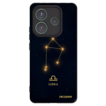 Picasee Xiaomi Redmi Note 14 5G Hülle - Schwarzes Silikon - LIBRA